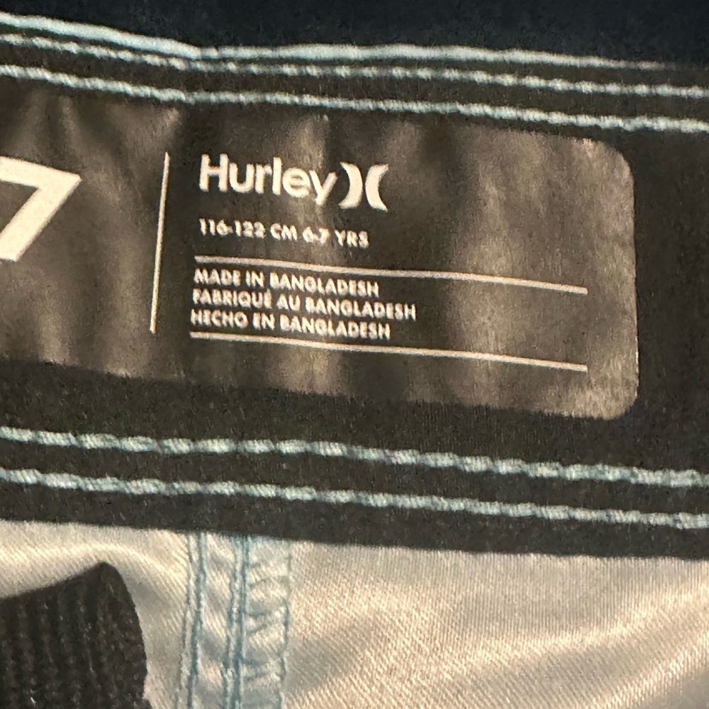 NWT Hurley Kids' Gradient Board Shorts blue dream - Picture 9 of 13